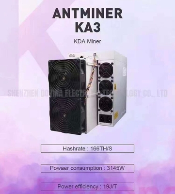 Antminer KA3 166T Kripto Madencilik Makinesi Madencilik Planı Asic Blockchain Kadena Miners